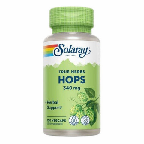 Solaray, Hops, 340 mg, 100 Caps