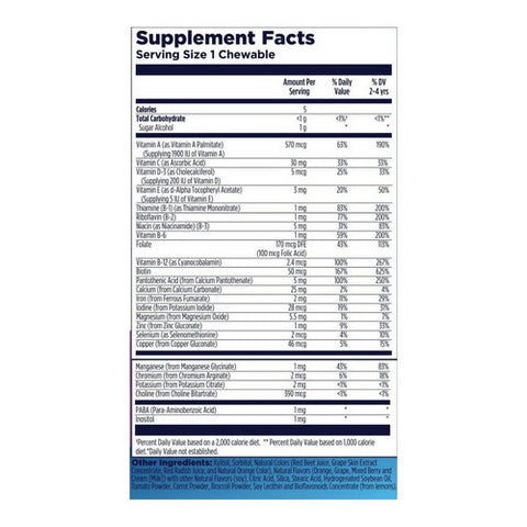 Kal, MultiSaurus, Berry, Grape & Orange 180 Chews