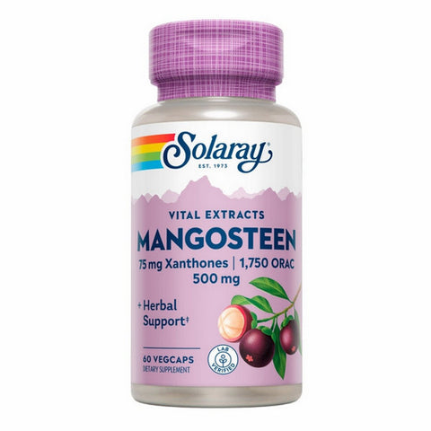 Solaray, Mangosteen Extract, 500 mg, 60 Caps