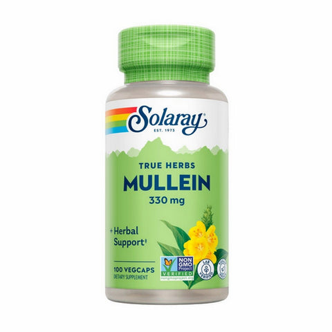 Solaray, Mullein, 330 mg, 100 Caps