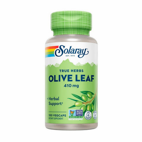 Solaray, Olive Leaf, 410 mg, 100 Caps