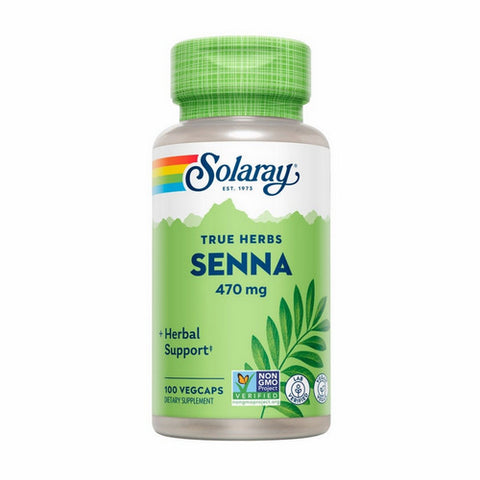 Solaray, Senna, 100 Caps