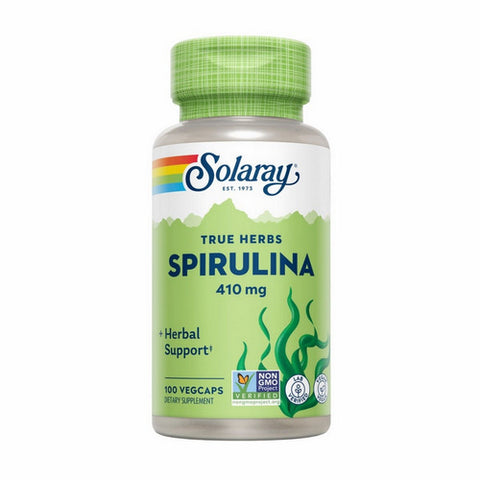 Solaray, Spirulina, 410 mg, 100 Caps