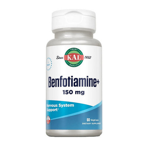 Kal, Benfotiamine+, 60 Caps