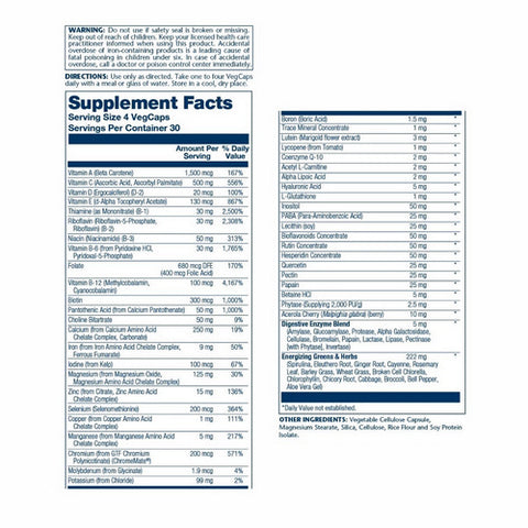 Solaray, Spectro Energy, 120 Caps