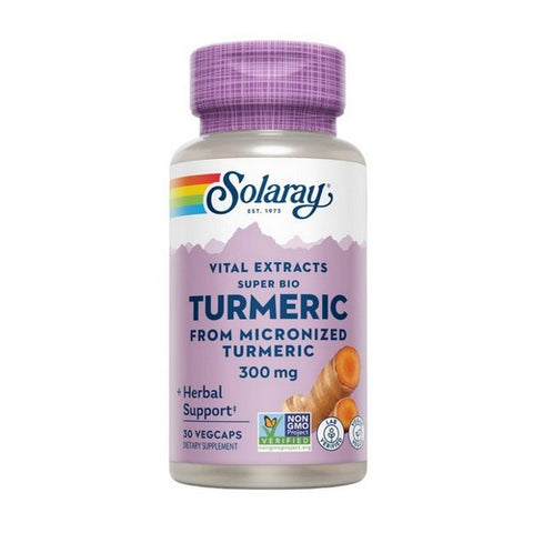 Solaray, Vital Extracts Super Bio Turmeric, 30 Caps