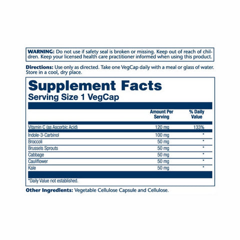 Solaray, Indole-3-Carbinol, 100 mg, 30 Caps