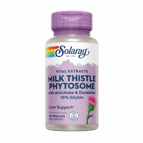 Solaray, Milk Thistle Phytosome, 30 Caps
