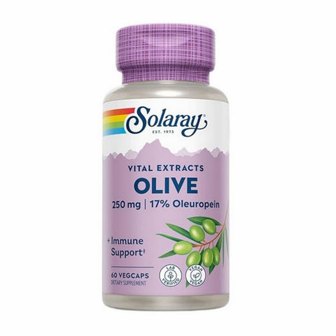 Solaray, Olive Leaf Extract, 250 mg, 60 Caps