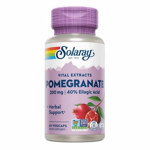 Solaray, Pomegranate Extract, 200 mg, 60 Caps