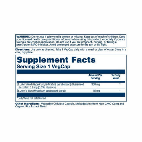 Solaray, St. John's Wort Extract, 300 mg, 120 Caps