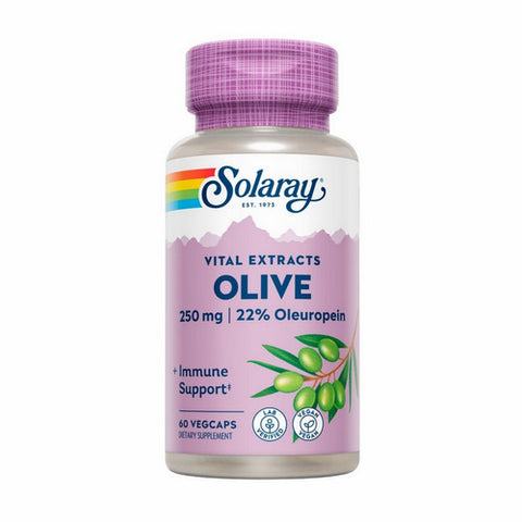 Solaray, Olive Leaf Extract, 250 mg, 60 Caps