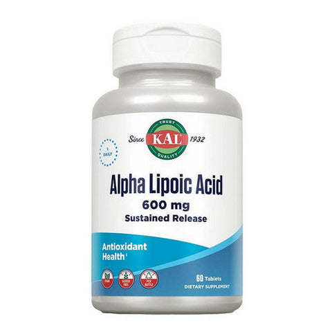 Kal, Alpha Lipoic Acid, 600 Mg, 60 Tabs Kal
