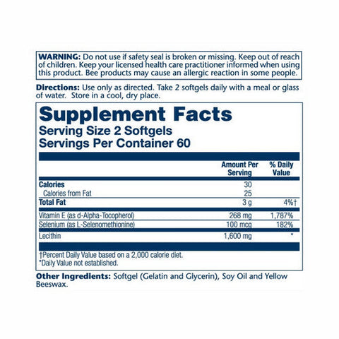 Solaray, Bio E Plus Selenium, 120 Softgels Solaray
