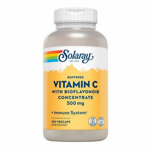 Solaray, Vitamin C With Bioflavanoids Concentrate, 500 mg, 250 Caps