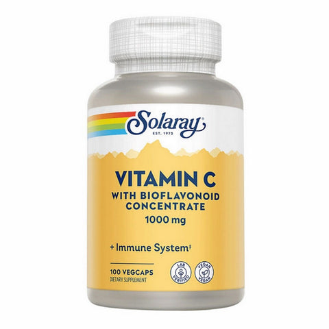 Solaray, Vitamin C With Bioflavanoids Concentrate, 1,000 mg, 100 Caps