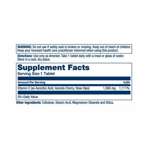 Solaray, Vitamin C, 1,000 mg, 250 Tabs Solaray