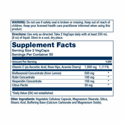 Solaray, Super Bio Vitamin C, 100 Caps