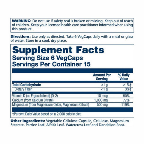 Solaray, Cal-Mag Citrate, 400 IU, 90 Caps