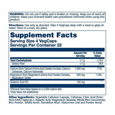 Solaray, Calcium And Magnesium, 90 Caps Solaray