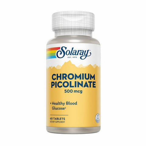 Solaray, Chromium Picolinate, 500 mcg, 60 Tabs