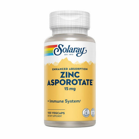 Solaray, Zinc Asporotate, 100 Caps
