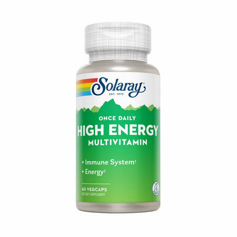 Solaray, Once Daily High Energy, 60 Caps