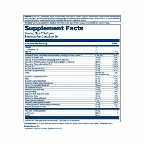 Solaray, Provide, 180 Softgels