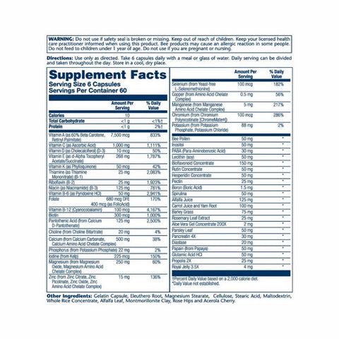 Solaray, Spectro Iron-Free, 360 Caps