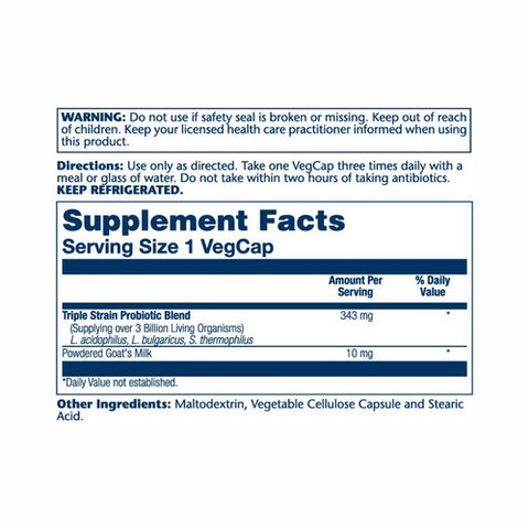 Solaray, Acidophilus Plus Goat's Milk, 50 Caps