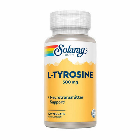 Solaray, L-Tyrosine, 500 mg, 100 Caps