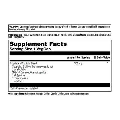Kal, Acidophilus Probiotic-5, 60 Caps