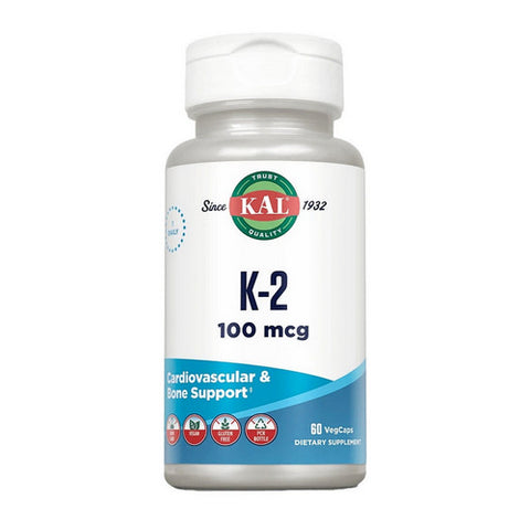 Kal, K-2, 100 mcg, 60 Tabs