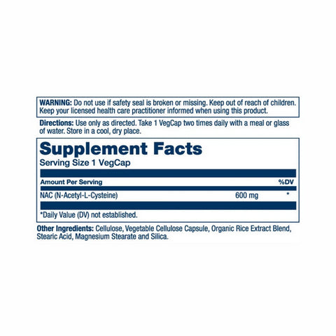Solaray, NAC, 600 mg, 60 Caps