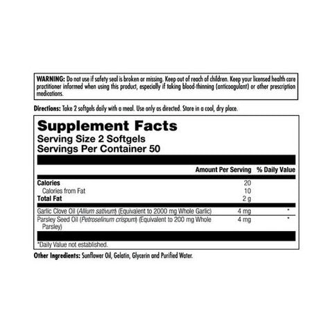 Kal, Garlic Oil 1500, 250 Softgels Kal