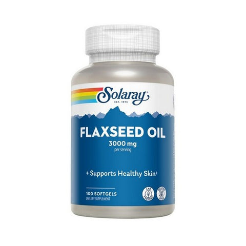 Solaray, Flaxseed Oil, 1,000 mg, 100 Softgels
