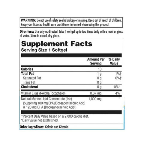 Kal, Omega 3, 60 Softgels