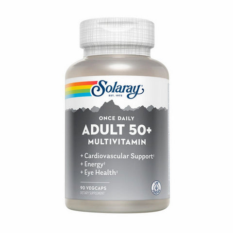 Solaray, Once Daily Adult 50+, 90 Caps