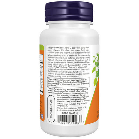 Now Foods, Kidney Cleanse, 90 Vcaps
