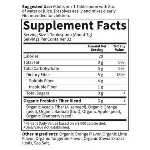 Garden of Life, Dr. Formulated Organic Fiber, Delicious Citrus 7.9oz Garden of Life