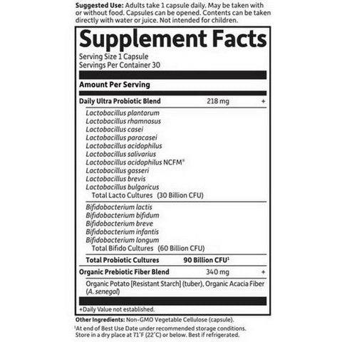 Garden of Life, Dr. Formulated Probiotics Once Daily Ultra, 30 Caps Garden of Life