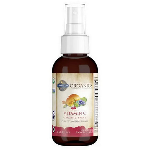 Garden of Life, Vitamin C Organic Spray, Cherry-Tangerine 2 fl oz