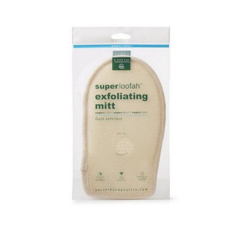 Earth Therapeutics, Loofah Exfoliating Bath Mitt, Count