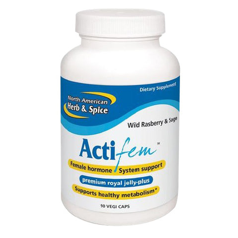 North American Herb & Spice, ActiFem, 90 Caps