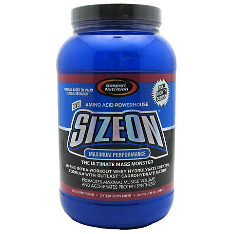 Gaspari Nutrition, Sizeon, Berry Punch 3.49 lbs