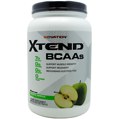Scivation, XTEND, Green Apple 90 serving