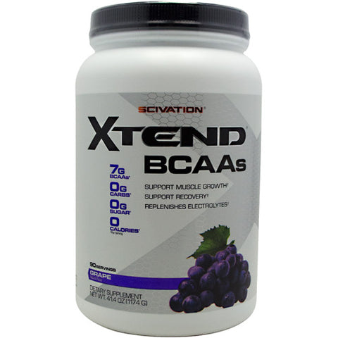 Scivation, XTEND, Grape 90 serving