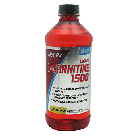 Met-Rx, Liquid L-Carnitine, Natural Lemon 16 oz