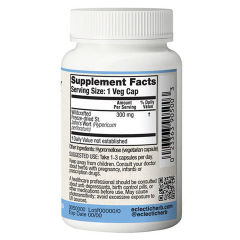Eclectic Herb, St. John's Wort, 300 Mg, 90 Caps