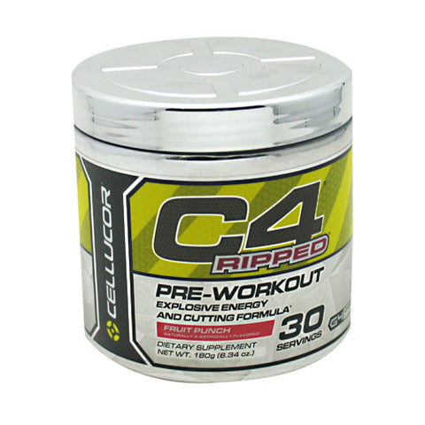 Cellucor, C4 Ripped, Fruit Punch 6.34 oz